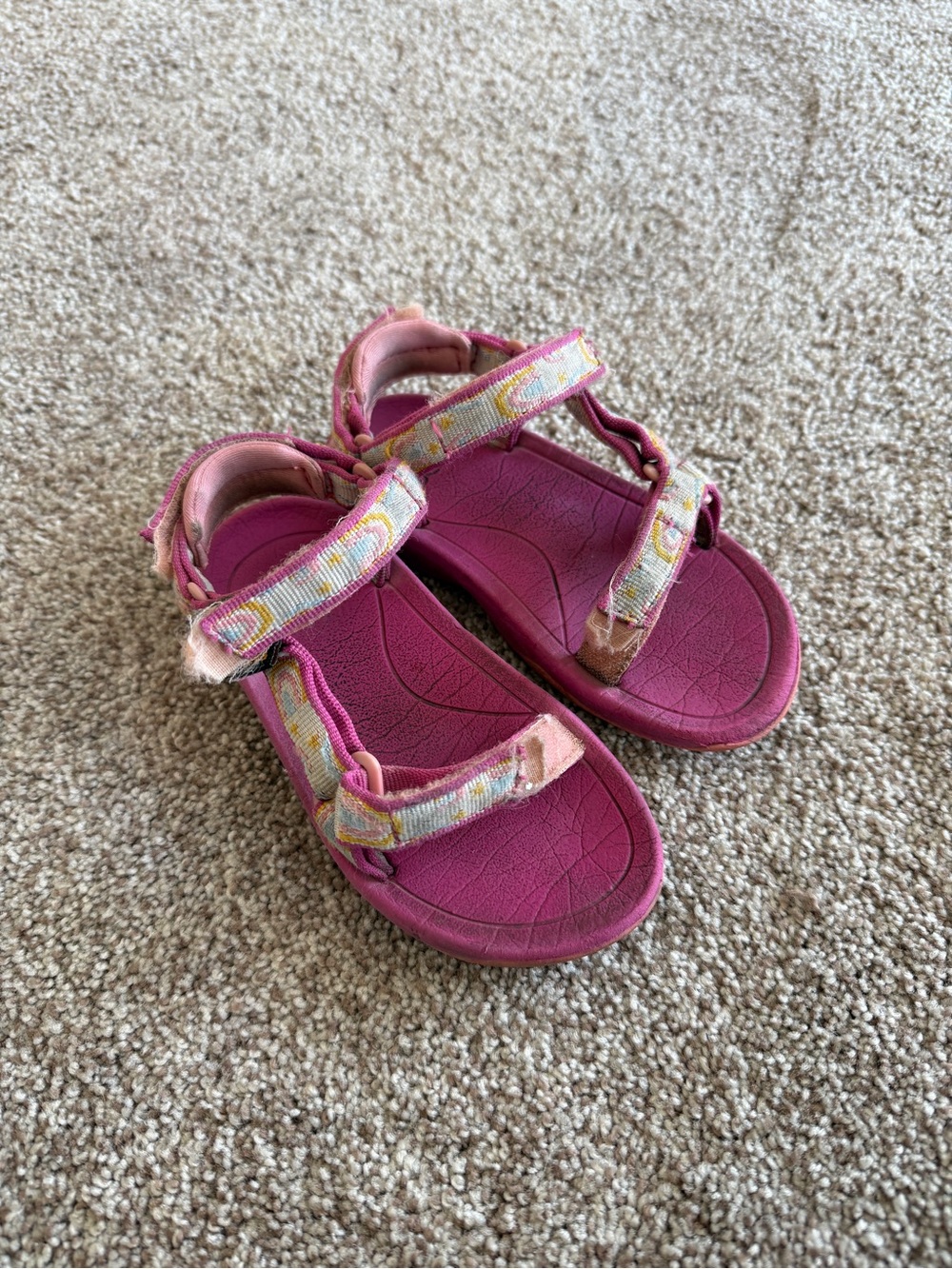 Teva Hurricane Toddler Girl Sandals Size 10